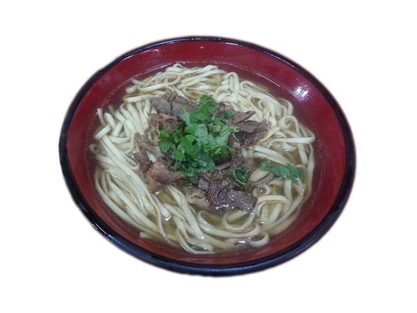 Noodle soup with beef